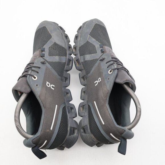 On Cloud Cloud Womens Size 9 B Waterproof Running Shoes Triple Black Sneaker - Picture 6 of 12